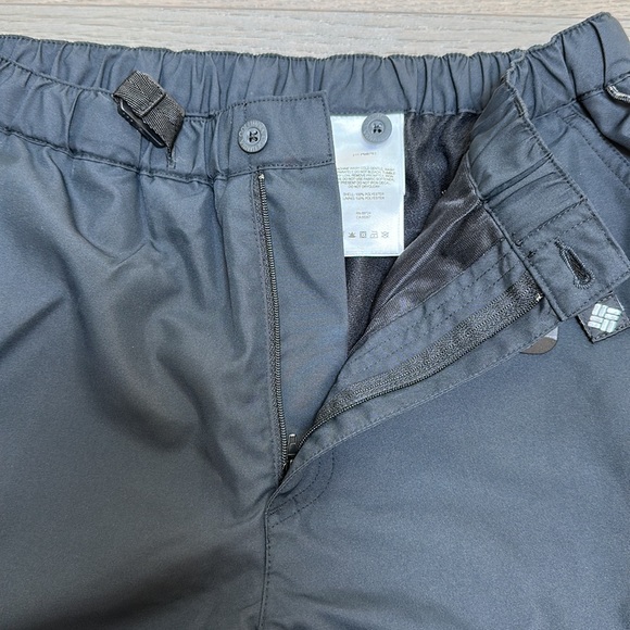Men’s Black Colombia Water Repellant Lined  Pant Black Size Large - Picture 4 of 5